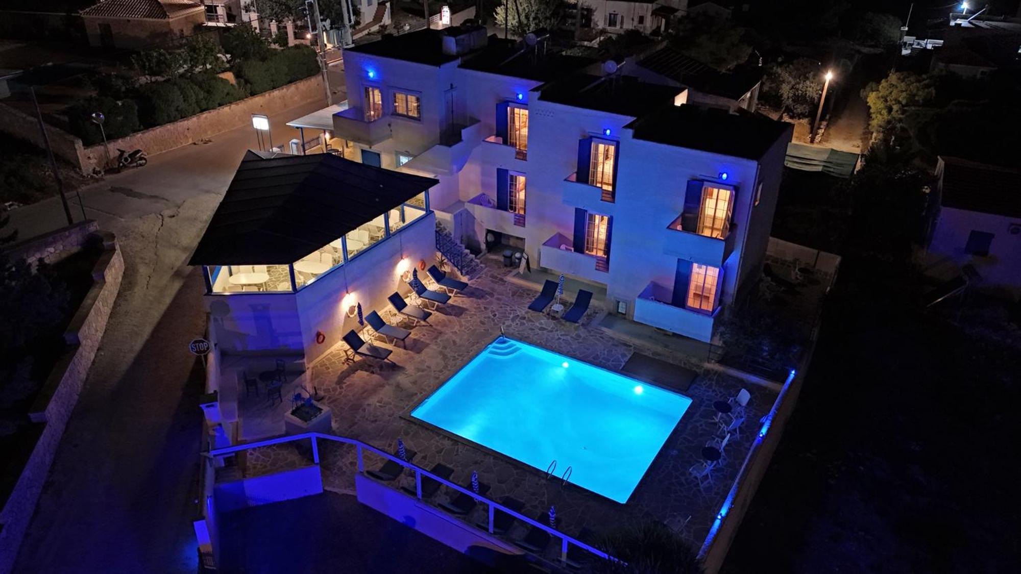 Blue Dolphin Studios And Apartment Vagia (Aegina) Exterior foto