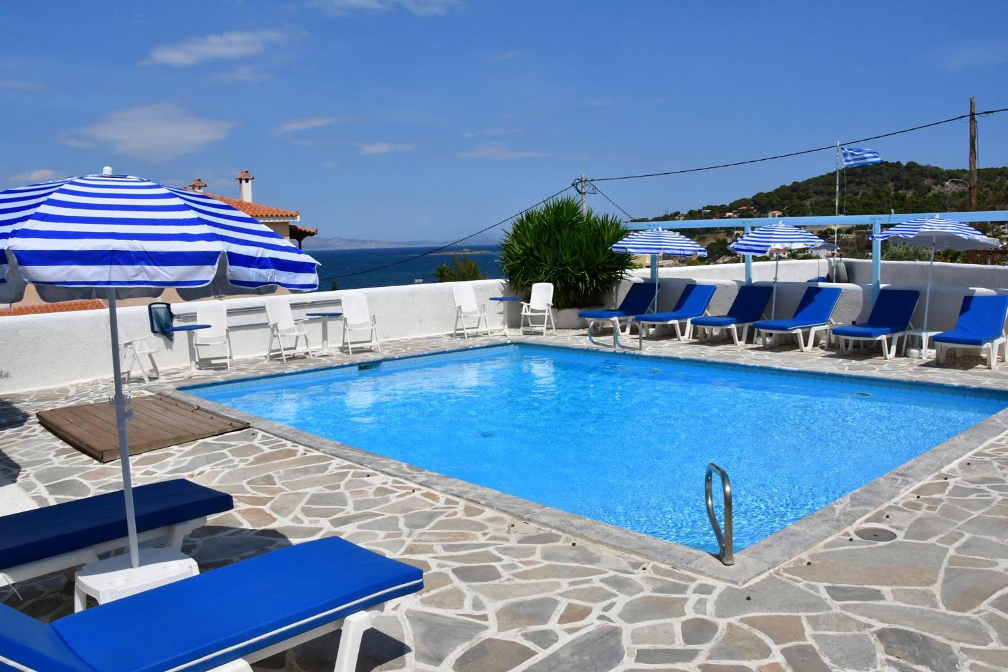 Blue Dolphin Studios And Apartment Vagia (Aegina) Exterior foto