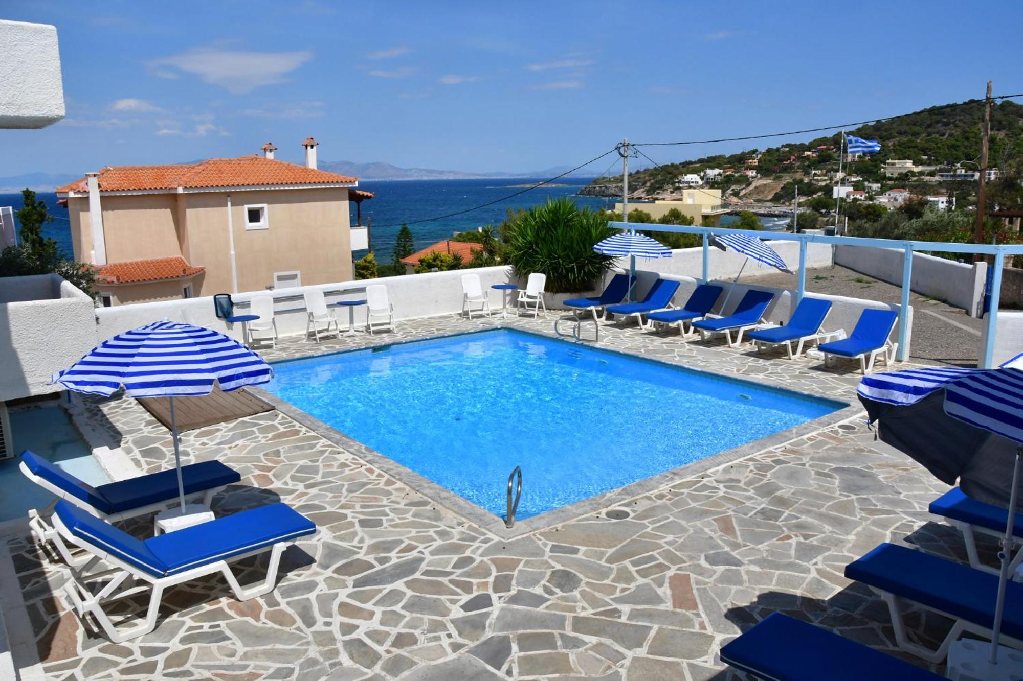 Blue Dolphin Studios And Apartment Vagia (Aegina) Exterior foto